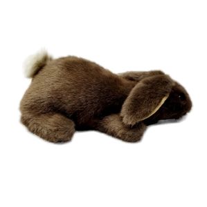 Vintage 1985 Dakin 12" Brown Rabbit Hand Puppet